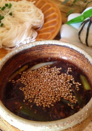 林檎入りで風邪予防！あったか手作り麺つゆ-レシピのメイン写真