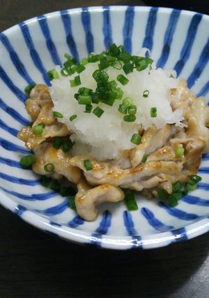 簡単あと１品に。豚肉で小鉢-レシピのメイン写真