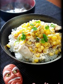 あっという間に♪チキンマヨコーン丼-レシピのメイン写真