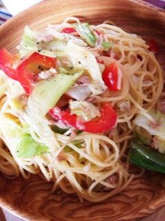 キャベツとツナのさっぱりパスタ☆ランチ-レシピのメイン写真