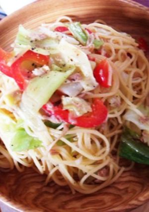 キャベツとツナのさっぱりパスタ☆ランチ-レシピのメイン写真