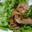 豚肉とししとうの甘辛炒め