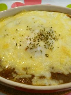 簡単※リメイク☆カレーの残りでドリア♪-レシピのメイン写真