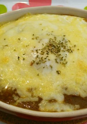簡単※リメイク☆カレーの残りでドリア♪-レシピのメイン写真