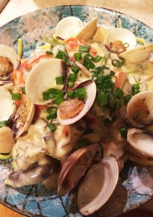 アサリ(クラム)のクリームパスタ-レシピのメイン写真