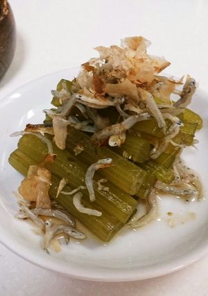 ふきとじゃこの煮物-レシピのメイン写真