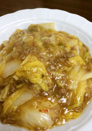 麻婆白菜-レシピのメイン写真