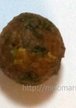 ザーサイとあおさのみそまる-レシピのメイン写真