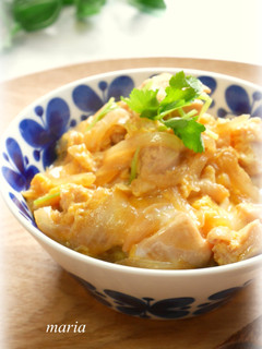 ふわとろ*鶏むね肉の親子丼-レシピのメイン写真