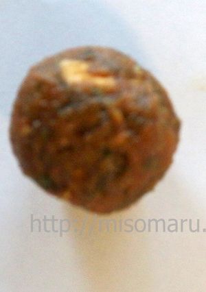 ネバネバパワーがごめ昆布のみそまる-レシピのメイン写真