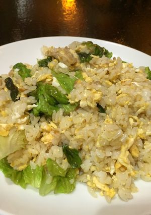 玉子とレタスのチャーハン-レシピのメイン写真