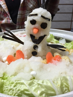 オラフ鍋♪白菜と豚肉ミルフィーユみぞれ風-レシピのメイン写真