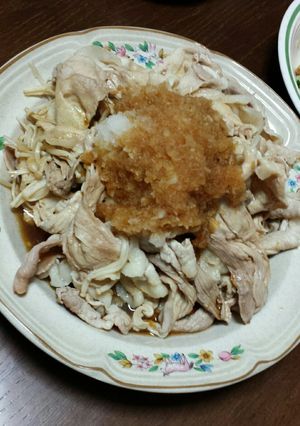 ◆豚肉とえのきのサッパリおろしのせ-レシピのメイン写真