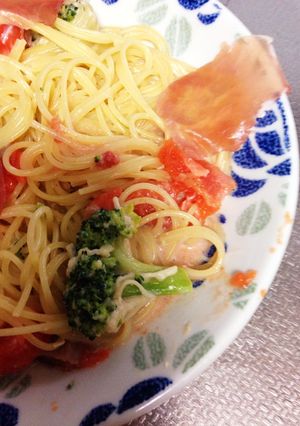 残り物の多種多様パスタ-レシピのメイン写真