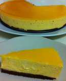 缶詰で！桃とチーズのムースケーキ