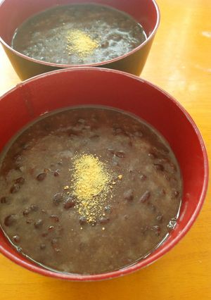 残ったお餅でお汁粉ぜんざい-レシピのメイン写真