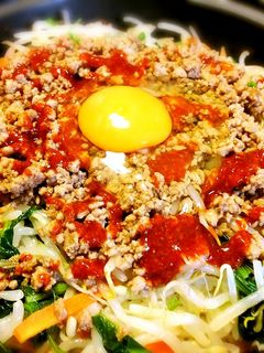 ホットプレートで☆簡単ビビンバ☆-レシピのメイン写真