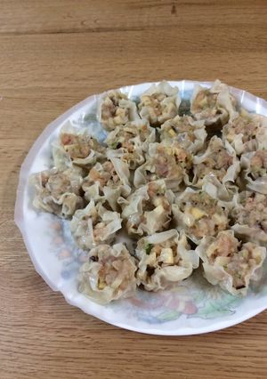 母の味＊たけのこ入り海老焼売-レシピのメイン写真