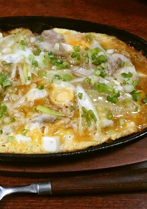 とうふと山芋の鉄板焼-レシピのメイン写真