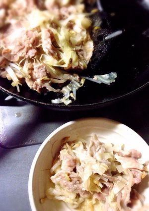 豚肉ともやしで簡単ミル鍋風♪-レシピのメイン写真