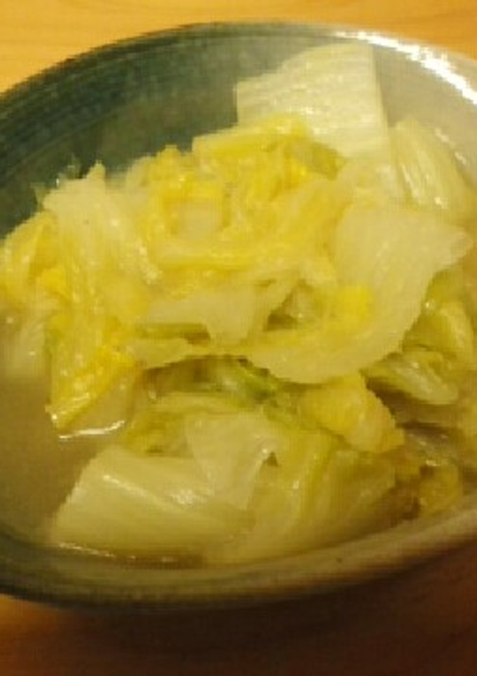 白菜の中華風炒め煮-レシピのメイン写真