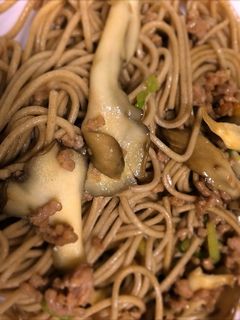 挽肉炒め蕎麦-レシピのメイン写真