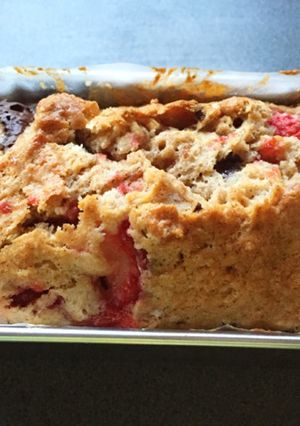簡単♪苺とビターチョコのパウンドケーキ-レシピのメイン写真
