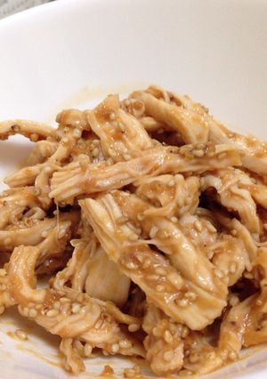 お弁当にもＯＫ！簡単 鶏肉の甘味噌和え-レシピのメイン写真