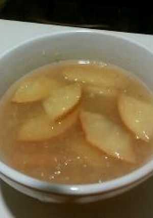 身体ホカホカりんご葛湯-レシピのメイン写真