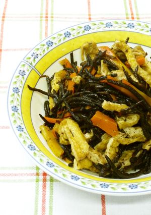 母の常備菜　ひじきの煮物-レシピのメイン写真