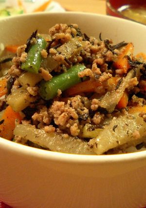 ヤーコンの健康丼-レシピのメイン写真