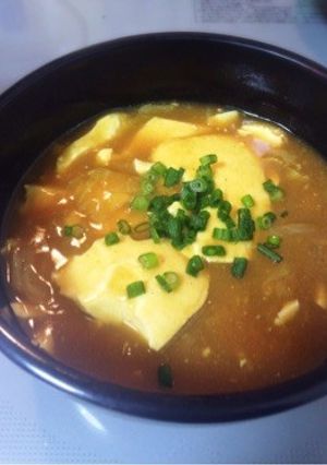 ボリュームヘルシー和風カレー豆腐-レシピのメイン写真