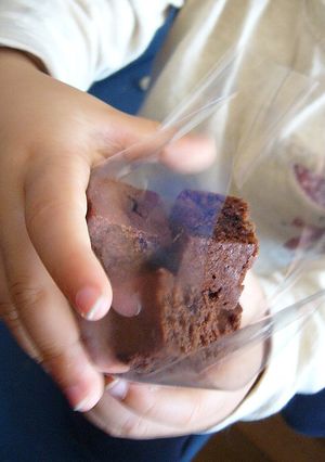 キッズクッキング♪いつでもブラウニー-レシピのメイン写真