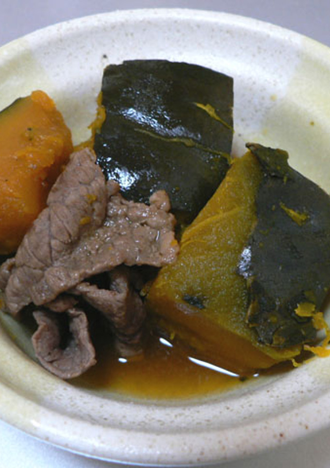 牛肉とかぼちゃの煮物-レシピのメイン写真