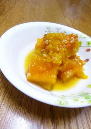 醤油麹で　カボチャの煮物-レシピのメイン写真