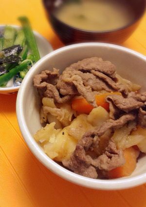 ごろごろ肉じゃが(圧力鍋)-レシピのメイン写真