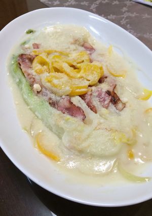白菜大量消費☆ご飯にも合うクリーム煮☆-レシピのメイン写真