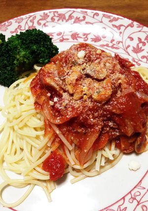 トマトパスタ-レシピのメイン写真
