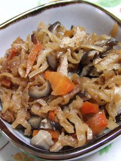 簡単♪懐かしい♪切り干し大根の煮物-レシピのメイン写真