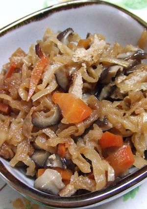 簡単♪懐かしい♪切り干し大根の煮物-レシピのメイン写真