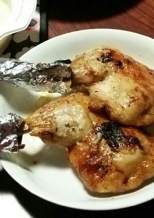 レモンガーリックのローストチキン-レシピのメイン写真