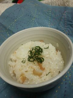 簡単!炊飯器で梅おこわ-レシピのメイン写真