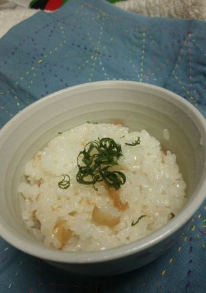 簡単!炊飯器で梅おこわ-レシピのメイン写真