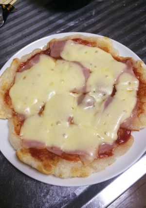 餅ピザ-レシピのメイン写真