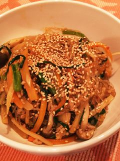 野菜たっぷり春雨チャプチェ-レシピのメイン写真