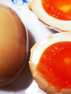 半熟煮卵好きの〈簡単半熟味玉・味付け卵〉-レシピのメイン写真