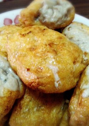 油揚げの肉すり身椎茸詰め-レシピのメイン写真