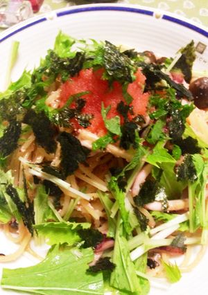 明太子の和風パスタ-レシピのメイン写真