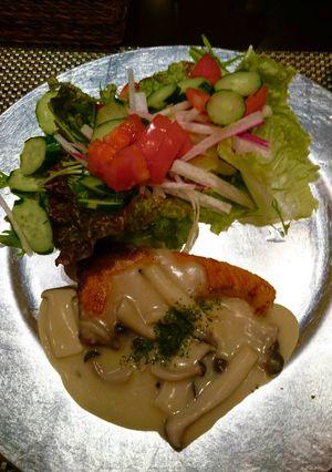 ぶりのソテーきのこクリームソース-レシピのメイン写真