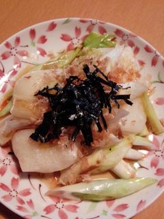 ネギ焼き餅-レシピのメイン写真